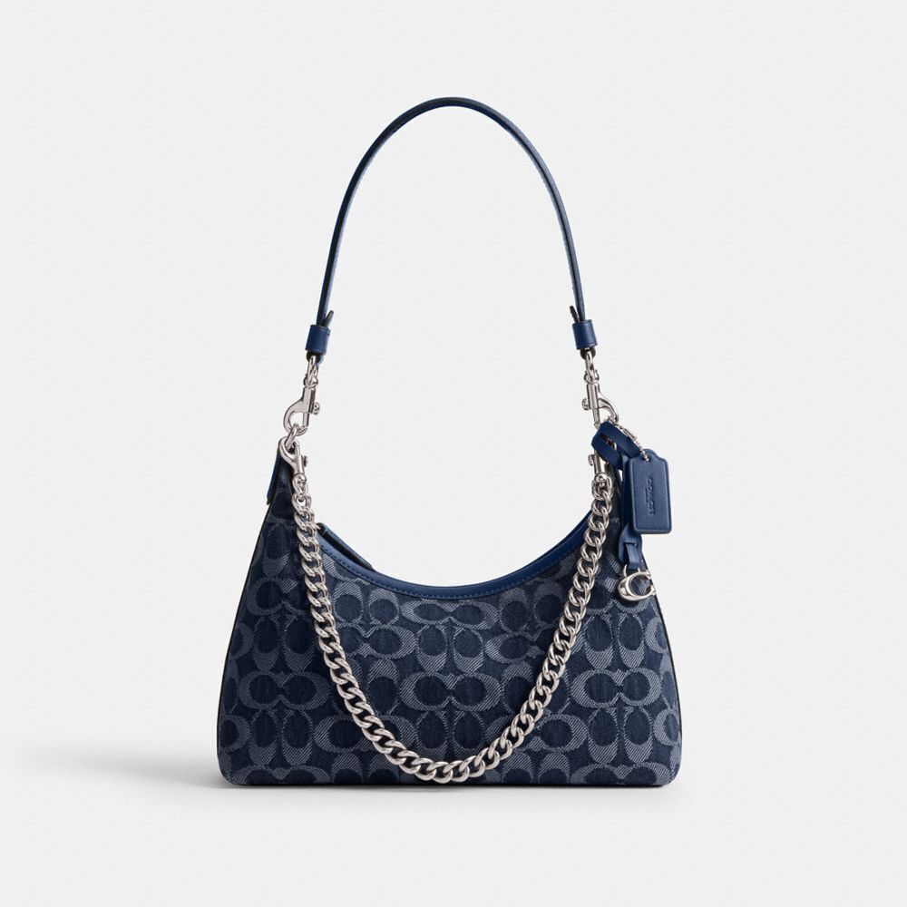 Coach Juliet Shoulder Bag 25 In Signature Denim Purses
